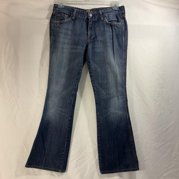 7 For All Mankind Denim Jeans A pocket SZ 31 - Picture 1 of 7